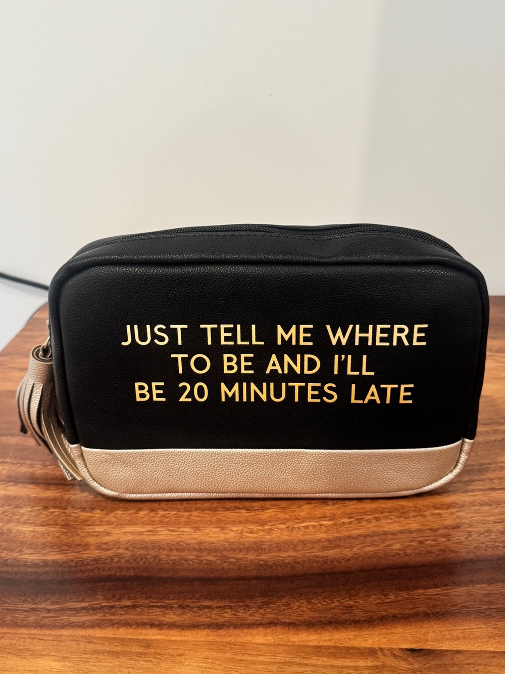 Makeup / Cosmetic Bag | 20 minutes late